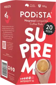 PODiSTA Supremo Coffee Pods 20pk