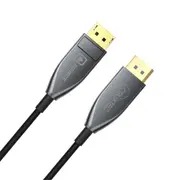 Cruxtec Displayport 1.4 Active Optical Cable - 15m 32Gbps - 8K/60Hz & 4K/144Hz [DS8K-15-BK]