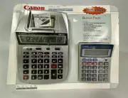 Canon P23-dh V Heavy Duty Printing 2 Color Calculator - w/Box Clock and Calendar