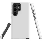 For Samsung Galaxy S23 Ultra Case Shielding Cover, White