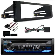 JVC KDT720BT Bluetooth CD Stereo Receiver, Dash Kit, Steering Control Interface