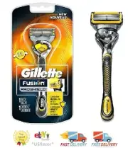 Gillette Fusion Proglide Proshield Flexball Razor Blade Refill Shaver handle