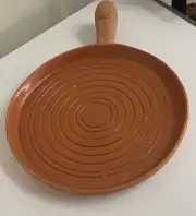 Bentsen-West Design-Boston Warehouse 10.5” Terracotta Skillet Nacho Tortilla NEW