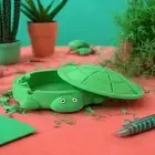 Container Turtle Desk Decorations Jewelry Display Office Small Item Box Travel