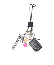 Balenciaga Le Cagole Pouch Keychain One size Black
