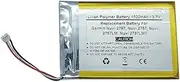 3.7V 1500mAh Replacement GPS Navigator Battery for Garmin Nuvi 2797, Nuvi 2757, Nuvi 2757LM, Nuvi 2797LMT，361-00066-00