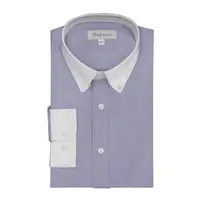 在飛比找momo購物網優惠-【MURANO】馬卡龍色系白領撞色長袖襯衫(台灣製、現貨、淺