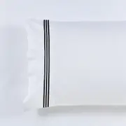Ambassador 1000TC Embroidered Sheet Set Black Extra Depth