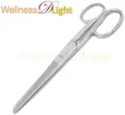 7'' Silver Scissors Tailor Fabric Sewing Paper Cutting Shears Stainless Steel
