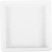 KONTONTY Stepping Stone Mold Durable Reusable Plastic Pavement Maker for DIY Outdoor Pathway Construction with Slip Resistant Design
