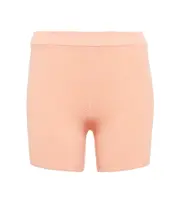 [Live The Process] Live The Process Arch ribbed-knit biker shorts AU 12 pink