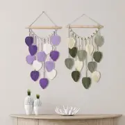Macrame Wall Hanging Leaves, Woven Tapestry, Wall Art Decor ,Decoration Wall