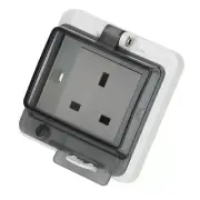 IP66 UK Standard Socket Flameproof Impact Resistance Electrical Socket 250V 13A