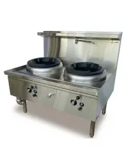 Jasper Double Wok Duckbill Burner - LPG JA-2DB-L - JA-2DB-L-SM