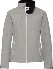 [Russell Athletic] Russell Women/Ladies Bionic Softshell Jacket (UK Size: XL) (Stone)