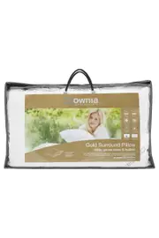 Downia GOLD SURROUND White Goose Down & Feather Pillow
