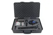 E-Lektron 4 Channel Audio Interface Mixer Mixing Console for recoding with microphone stand and case