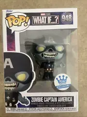 Funko Pop! Marvel What If Zombie Captain America #948 Funko Exclusive