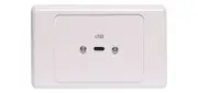 Dynalink P5968 USB C Wallplate with USB C Socket Flylead Designed in Australia