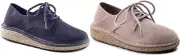 New in-Box Birkenstock Kids Gary Oxford Suede Regular Navy Lavender -Select Size