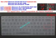 Keyboard Cover Skin For Dell Alienware X15 R1 R2,X17 R1 R2 P48E,M15 R5R6R7 P109F