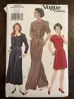 Vogue 8979 UNCUT Sewing Pattern, Misses' Dress & Jumpsuit, Size 12-14-16