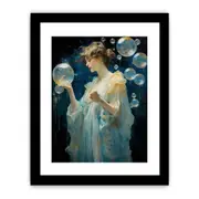 Mysterious Women Framed Print