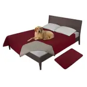 Easy-Going 100% Waterproof Dog Bed Cover, Non-Slip Pet Blanket for Furniture,