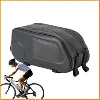 在飛比找蝦皮購物優惠-自行車後備箱包防水騎行自行車馱包收納袋硬殼自行車行李袋後包 