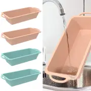 2 Pcs Silicone Loaf Pan Bread Toast Pan with Metal Reinforcement Frame Non AU~