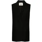 [Fendi] Fendi Peak-lapel Waistcoat 42 IT BLACK
