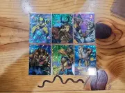 1992 MARVEL WOLVERINE FROM THEN 'TIL NOW II PRISM INSERT 6 CARD SET X-MEN P1-P6