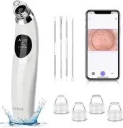 Blackhead Remover Pore Vacuum with Camera 1080P Facial Pore Cleaner Electric Com