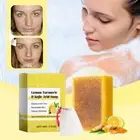 Lemon Turmeric Kojic Acid Soap Bar, Turmeric Face and Soap Body J2J3