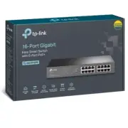 TP-Link TL-SG1016PE 16-Port Gigabit Easy Smart Switch 8-Port PoE+ Rack