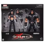Marvel Legends Series: X-Force X-23 and Warpath 2 Pack Action Figures