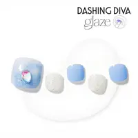在飛比找momo購物網優惠-【DASHING DIVA】glaze足部凝膠美甲貼_歐若拉