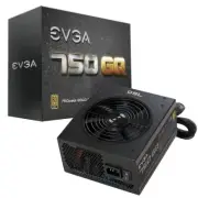 EVGA 210-GQ-0750-V1 80 Plus Gold Power Supply Semi Modular SATA PCIE EPS ATX BLK