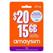 Amaysim 20 4G 3-in-1 Simcard
