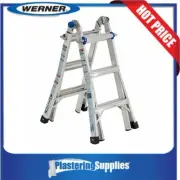 Werner Ladder Multi Purpose 2.1m-3.4m Aluminium Telescoping 135kg MT-13AZ