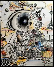 Eye Candy Abstract Fine Art Poster 18" x 24" | Wall Decor for Home, Office