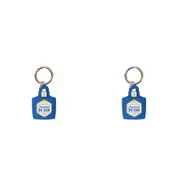 2x Legami Holder Key Ring Tracking/Tracker Case Keyring Accessory For AirTag Gin