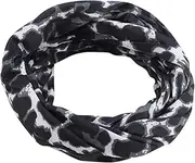 [YULEESIYIP] Reusable Loop Scarf Storage Bag with for Wallet Pocket Passport