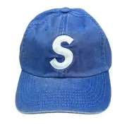 Supreme SS20 Pigment Print S Logo 6-Panel Camp Cap Royal
