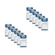 12x 2pc Malli 1250x55mm Assorted 3-Hook Adjustable Bra Extender