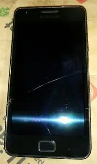 在飛比找Yahoo!奇摩拍賣優惠-$$【故障機】 三星Samsung S2 i9100『黑色』