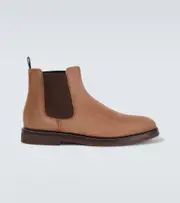 [Brunello Cucinelli] Brunello Cucinelli Suede Chelsea boots AU 11 brown