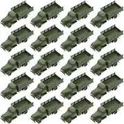 Abaodam 20pcs Retro Truck Model Realistic Sand Table Decor Educational Construction Vehicle for Collectors Detailing Authentic Design