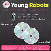 45 Video Game, Gamecube, CD DVD Blu-Ray Disc Repair Service - Remove Scratches