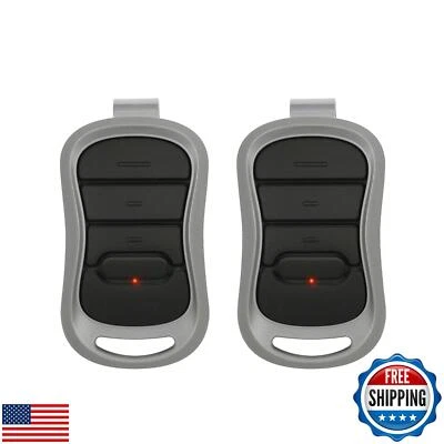 2X G3T-A Replacement Genie Garage Door Opener Remote, 1997 to Present Models,